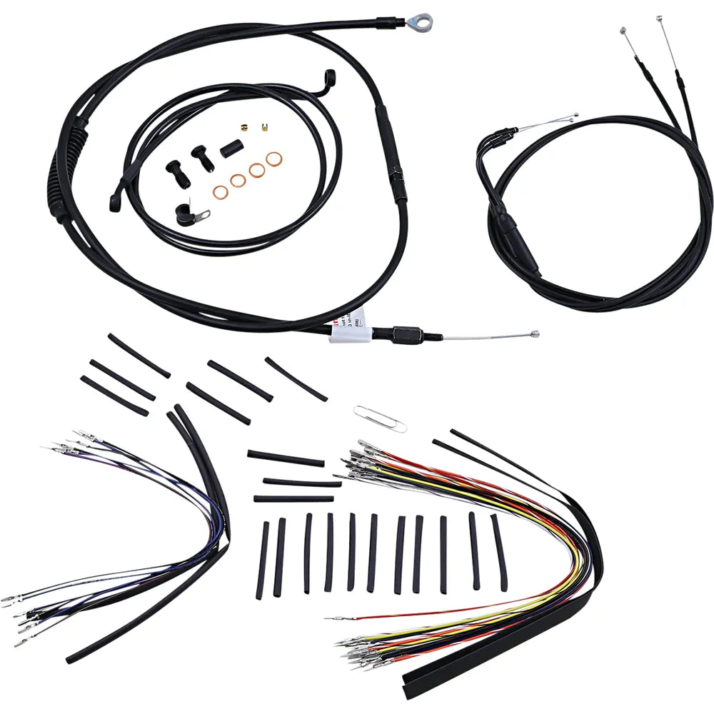 Juego de Controles Cuelga Monos 14" Burly Brand31495