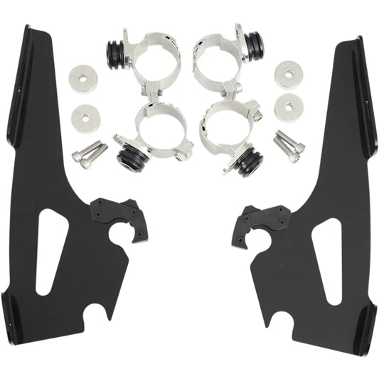 Batwing Trigger Lock Mounting Kit - Narrow - Black