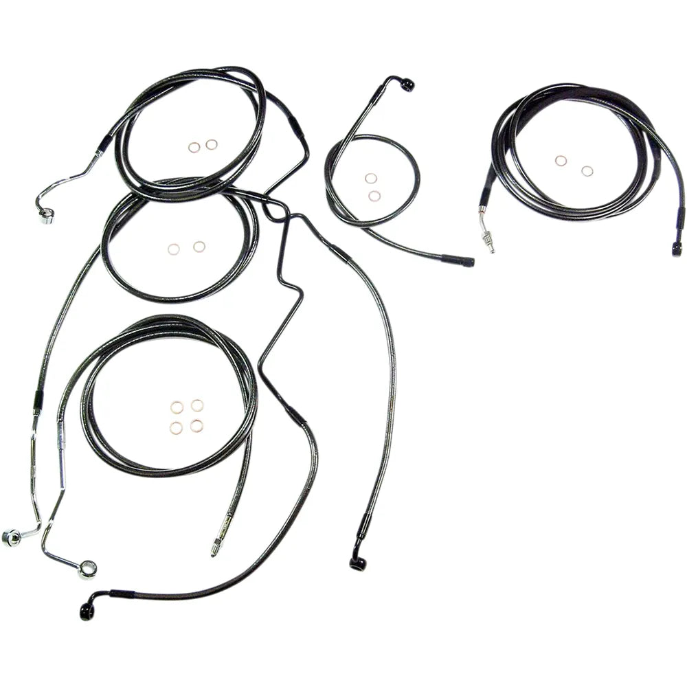 Kit de instalación de manillar de diseño Black Pearl™ - Kit de instalación de manillar de diseño Black Pearl™ - 10" - FLH '17-'20