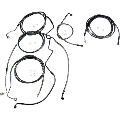 Kit de instalación de manillar de diseño Black Pearl™ - Kit de instalación de manillar de diseño Black Pearl™ - 10" - FLH '17-'20