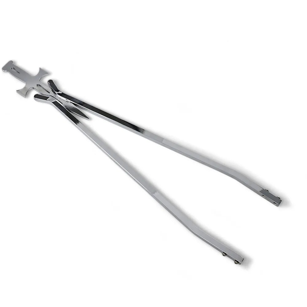 Sissy Bar Stick - Chrome - 30" Daggertude - Wide