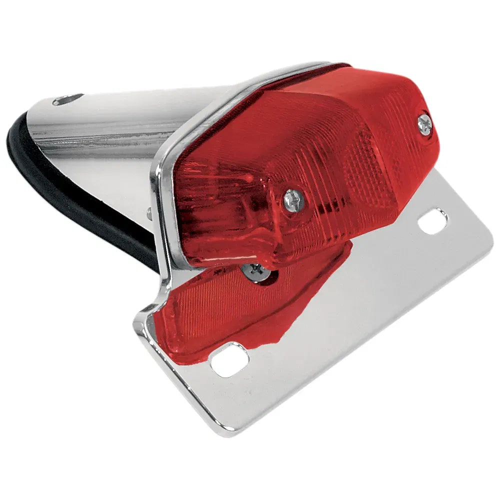 Taillight - Chrome Bracket - Red Lens