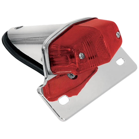 Taillight - Chrome Bracket - Red Lens