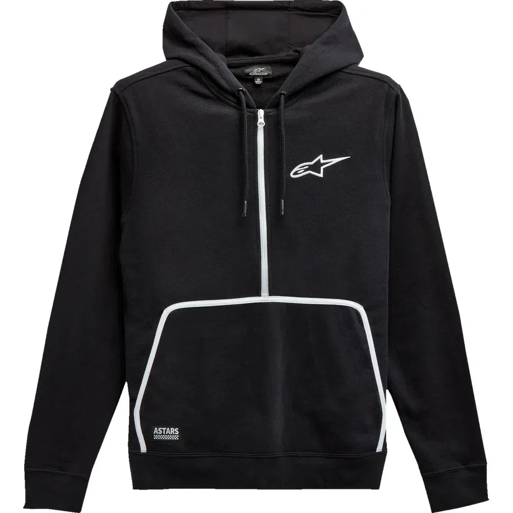 Sudadera con capucha atada