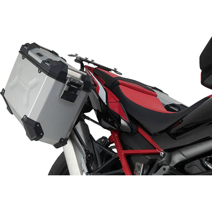 TRAX ADV Aluminum Case System - Silver - Honda Africa Twin '19-'21