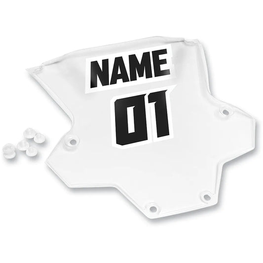Sentinel XP-GP Number Plate - Clear