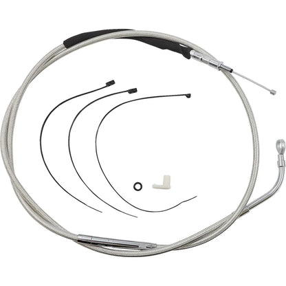 Cable de embrague de acero inoxidable pulido de alta eficiencia - Cable de embrague de acero inoxidable pulido de alta eficiencia - 75-3/4"