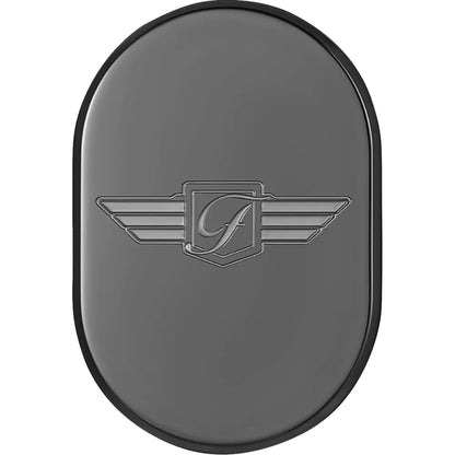 Cubierta de antena - Cubierta de antena - Guardabarros trasero izquierdo - Logotipo FD - Negro