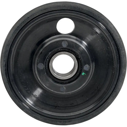 Rueda loca - Rueda loca con rodamiento/espaciador 6005-2RS - Negra - 5.62" OD x 20 mm ID