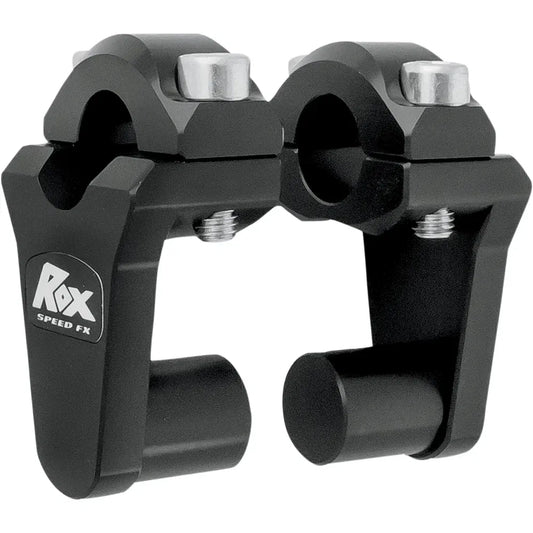 Risers - Pivot - 2" - 7/8" Handlebars - Black