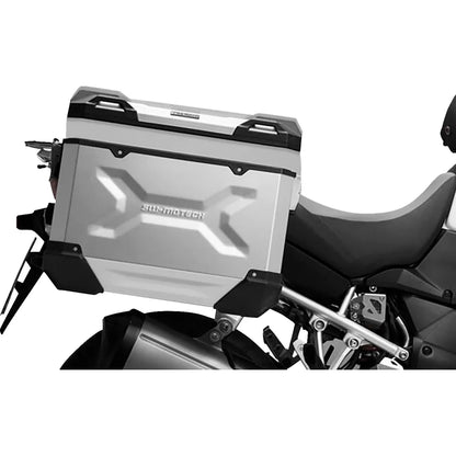 TRAX ADV Aluminum Case System - Silver - Suzuki V-Strom 1050 '20-'24