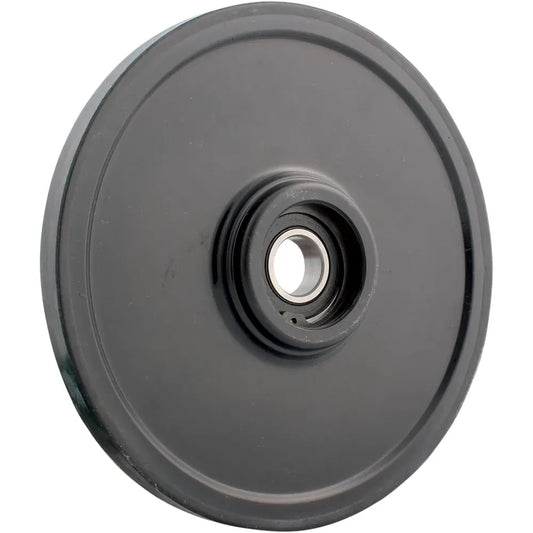 Idler Wheel with Snap Ring/Bearing 6004  - Black - 180 mm OD x 20 mm ID