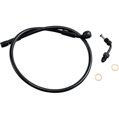 Línea de freno superior XR con adaptador - Línea de freno - Superior con adaptador - Negro