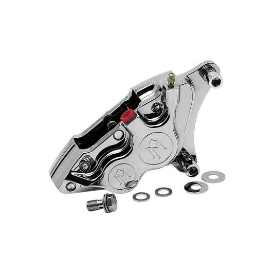 Caliper - Front Left - Polished - 84-99 Harley-Davidson