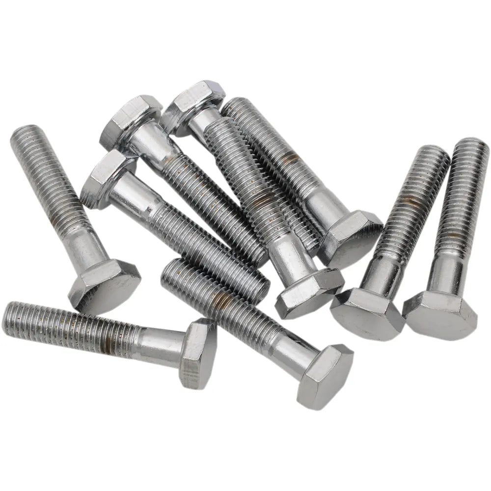 Tornillos de cabeza hexagonal 1/4"-28 x 1-1/4" cromo