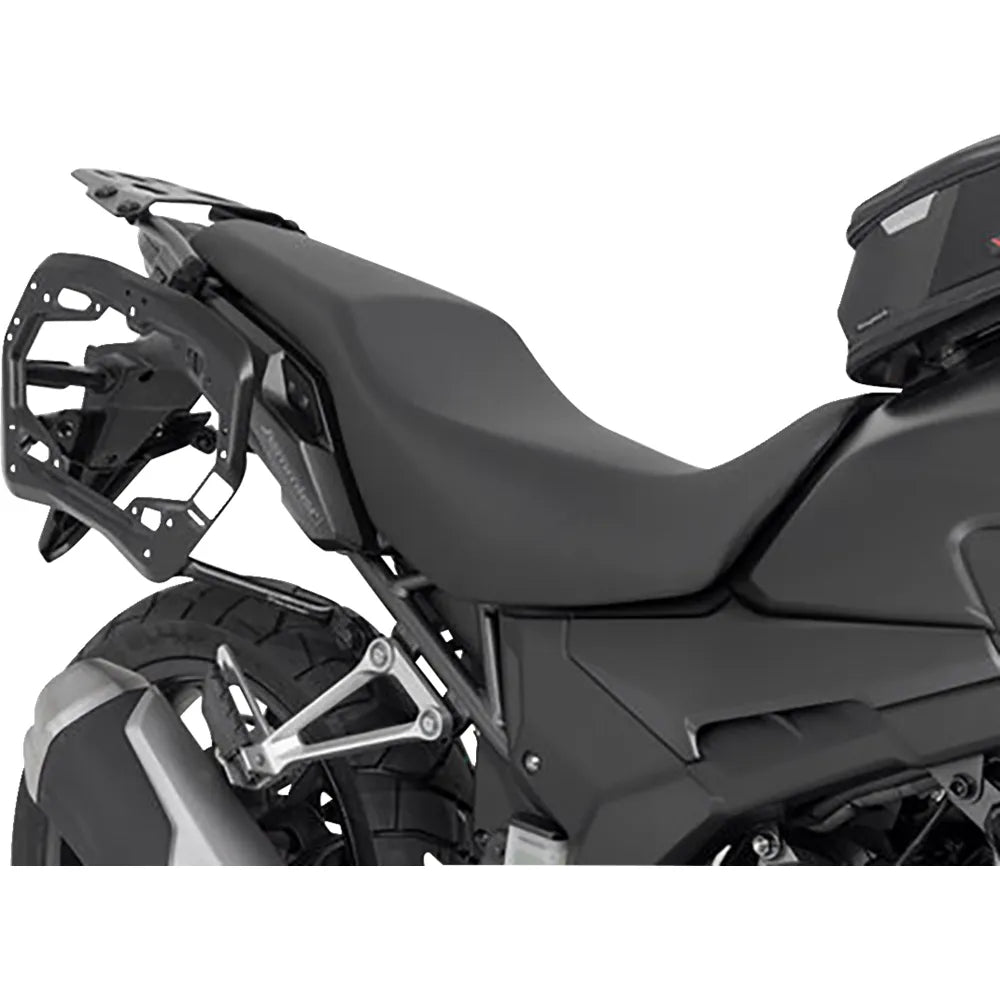 TRAX ADV Aluminum Case System - Black - Honda CB/CBR/NX 500 '13-'24
