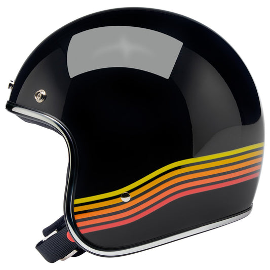 Casco Biltwell Bonanza Spectrum talla L - negro