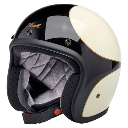 Casco Biltwell Bonanza - blanco/negro