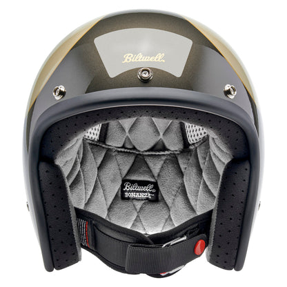 Casco Biltwell bonanza  Scallop - Metallic Charcoal/Champagne