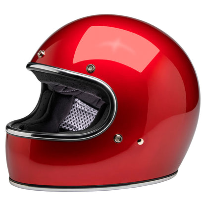 Casco Gringo Rojo Cherry Metalico