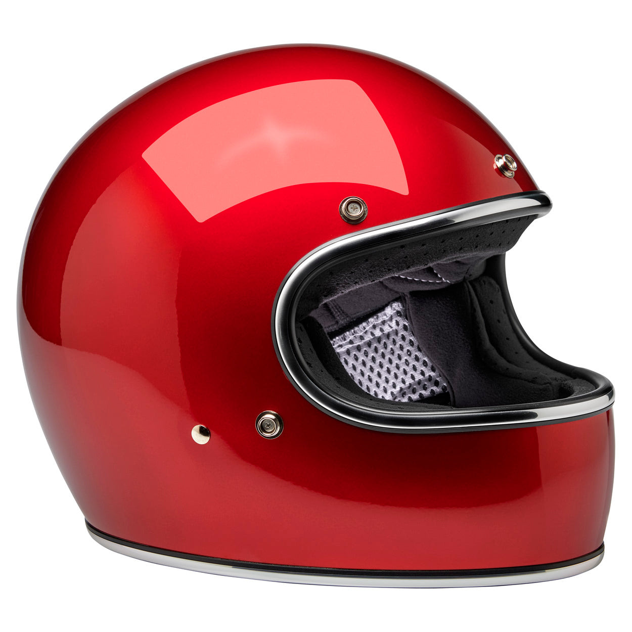 Casco Gringo Rojo Cherry Metalico