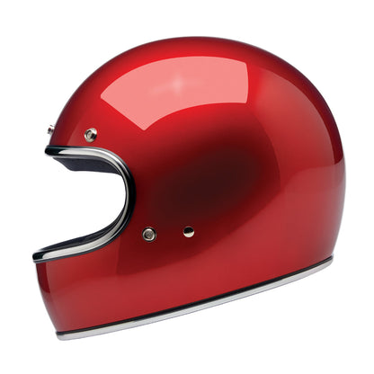 Casco Gringo Rojo Cherry Metalico