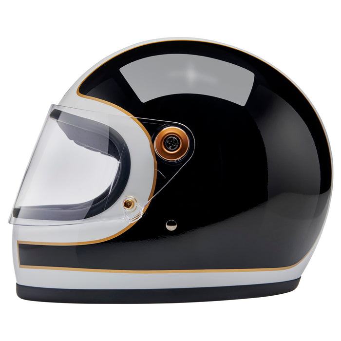 Casco Biltwell Gringo S Tracker -  negro/blanco