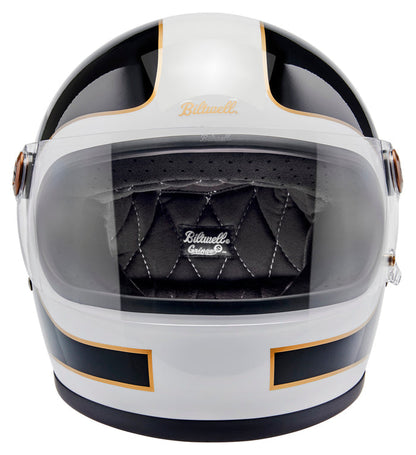 Casco Biltwell Gringo S Tracker -  negro/blanco