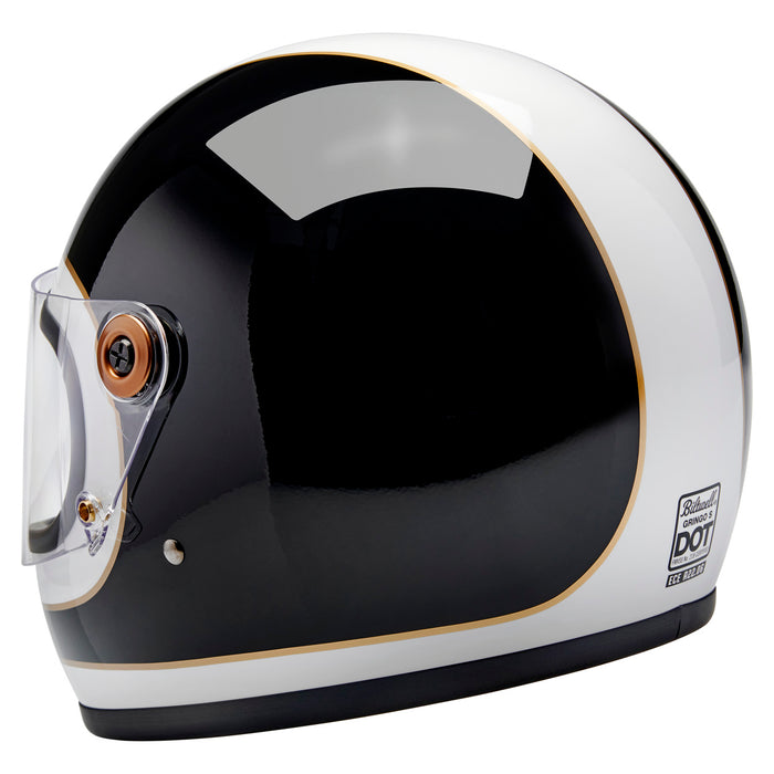 Casco Biltwell Gringo S Tracker -  negro/blanco