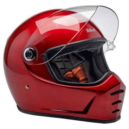 Casco Biltwell Lane Splitter - rojo cereza metalico
