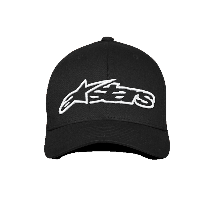 Gorra Blaze Flexfit® Alpinestars - Negro/Blanco