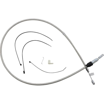 Cable de embrague superior de conexión rápida de acero inoxidable pulido - Cable de embrague superior de conexión rápida de acero inoxidable pulido - 50"