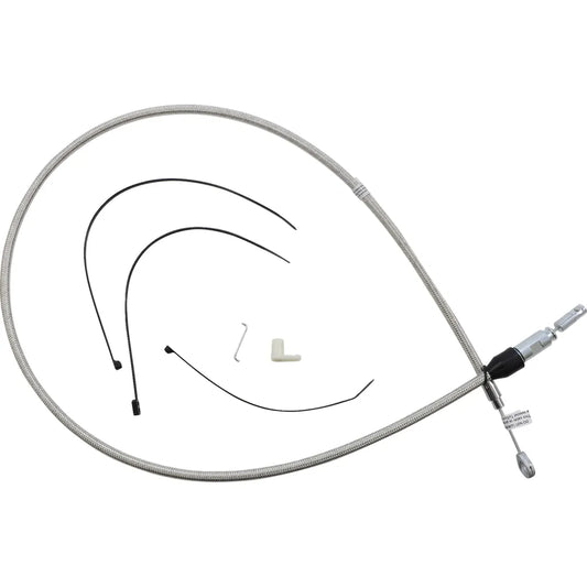Cable de embrague superior de conexión rápida de acero inoxidable pulido - Cable de embrague superior de conexión rápida de acero inoxidable pulido - 50"