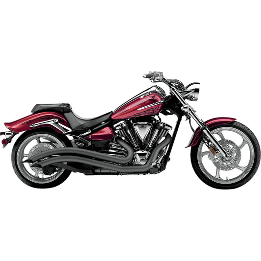 Speedster Swept Exhaust - Black - Raider