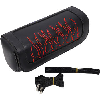 Highwayman Tattoo Tool Pouch - Flame - Red