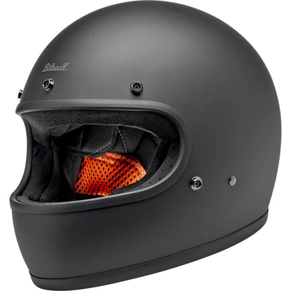 Casco gringo plano negro