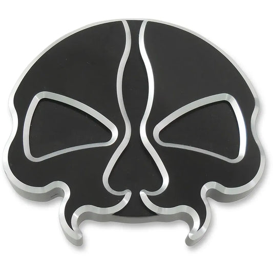 Tapon de gasolina calavera - Negro