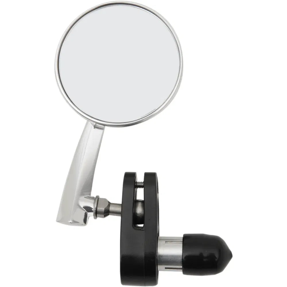 Bar End Mirror - Black - Left