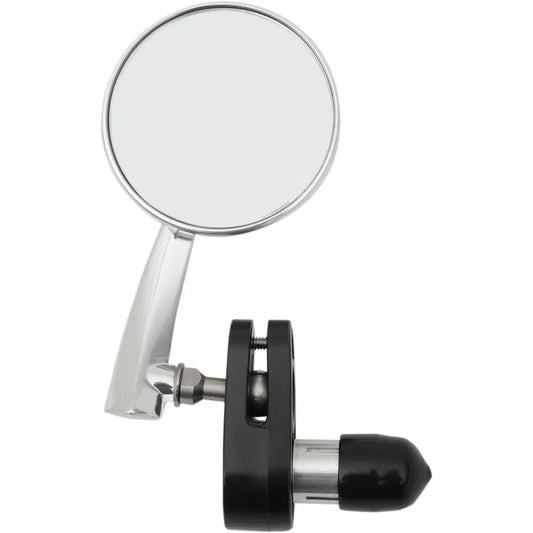 Bar End Mirror - Black - Left