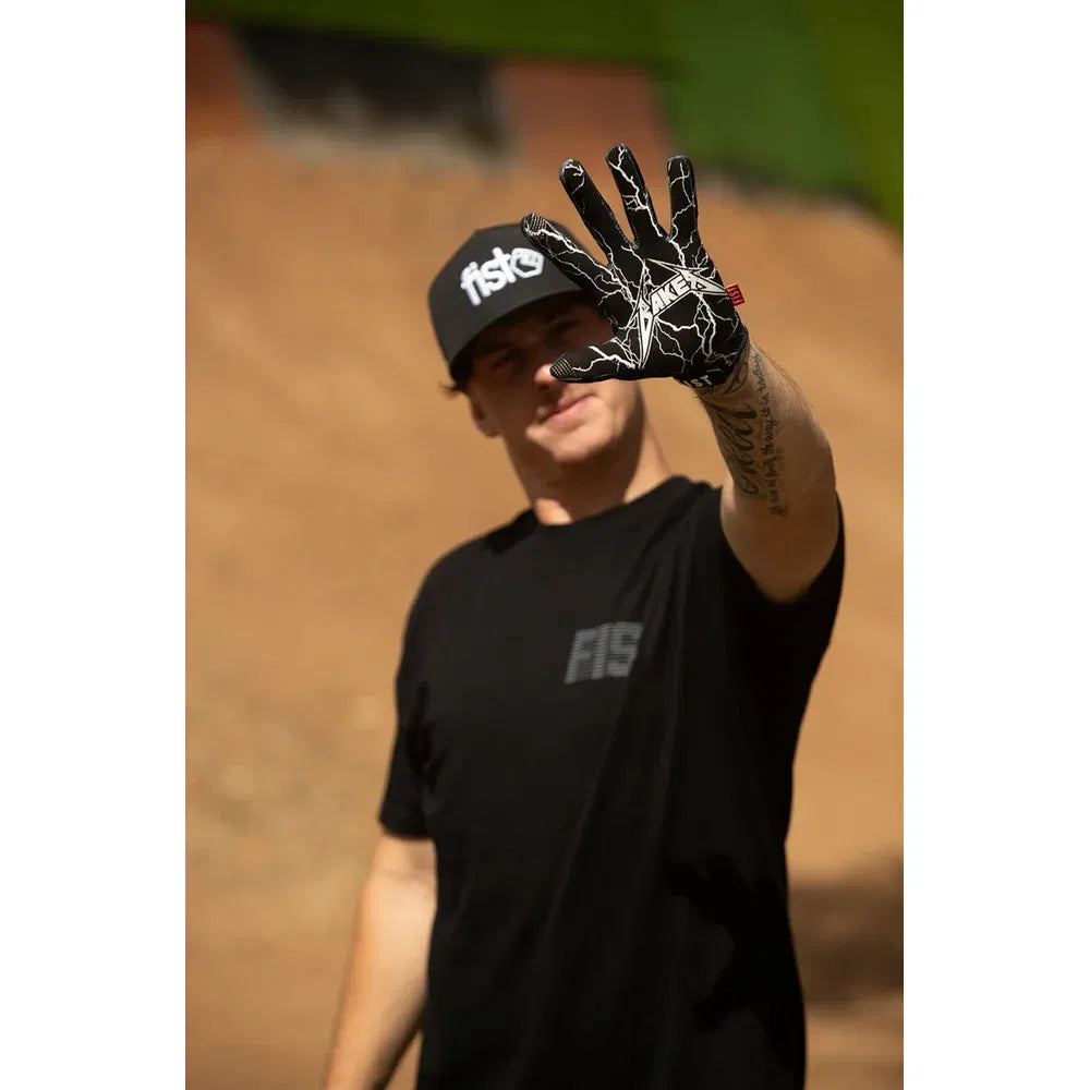 Guantes brady baker lightning con tiras