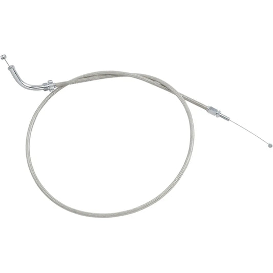 Throttle Cable - Push - Honda - Stainless Steel