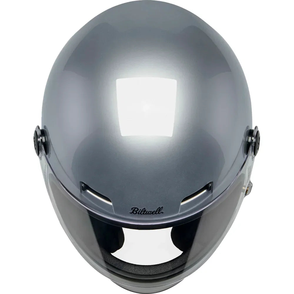 Casco gringo sv plata brillo