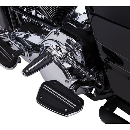 Plancha Twin Rail - Con Adaptador - Cromo
