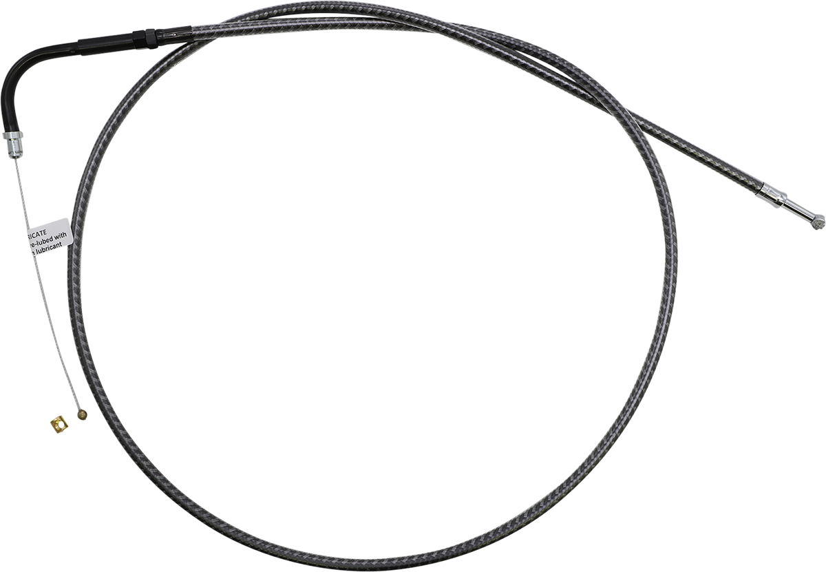 Cable trenzado de acelerador/ralentí KARBONFIBR - Cable trenzado de acelerador KARBONFIBR - 44-7/16"