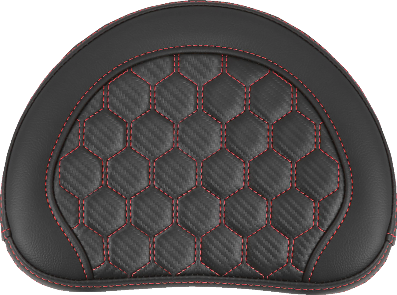 Cojín para respaldo del respaldo RoadSofa™ - Respaldo para respaldo del respaldo RoadSofa™ - Panal - Costuras rojas