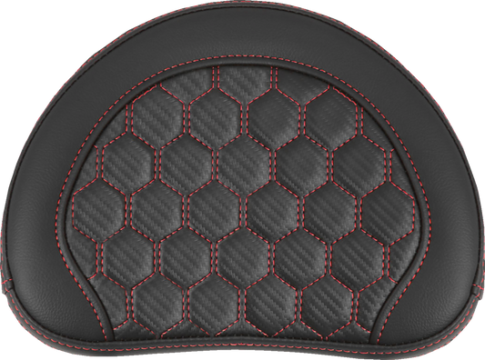 Cojín para respaldo del respaldo RoadSofa™ - Respaldo para respaldo del respaldo RoadSofa™ - Panal - Costuras rojas
