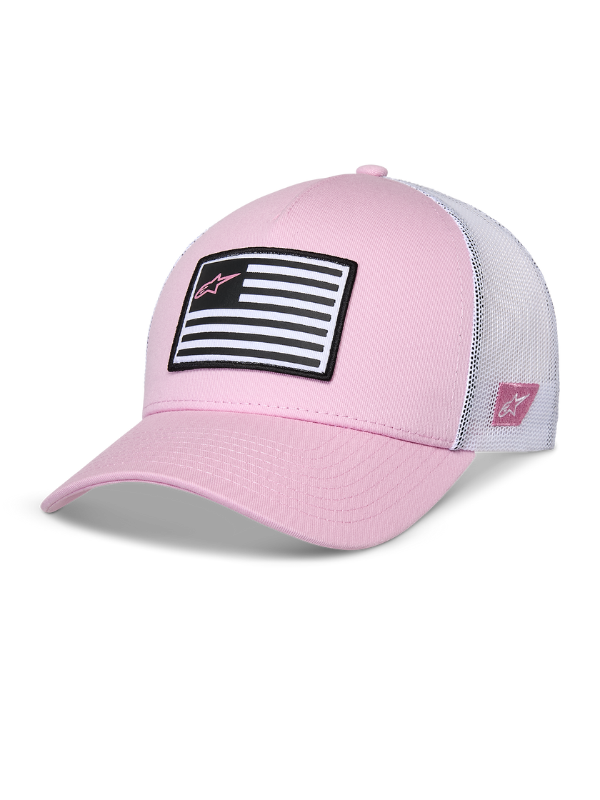 Gorra Alpinestars Flag Snapback Rosa