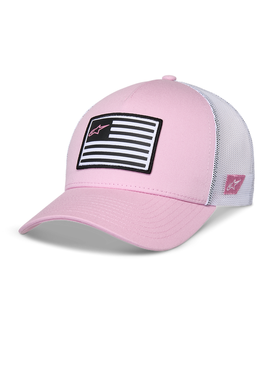 Gorra Alpinestars Flag Snapback Rosa