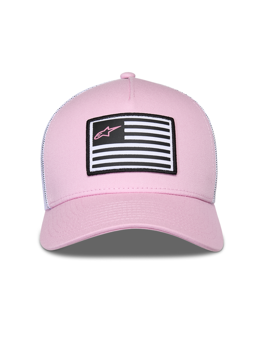 Gorra Alpinestars Flag Snapback Rosa