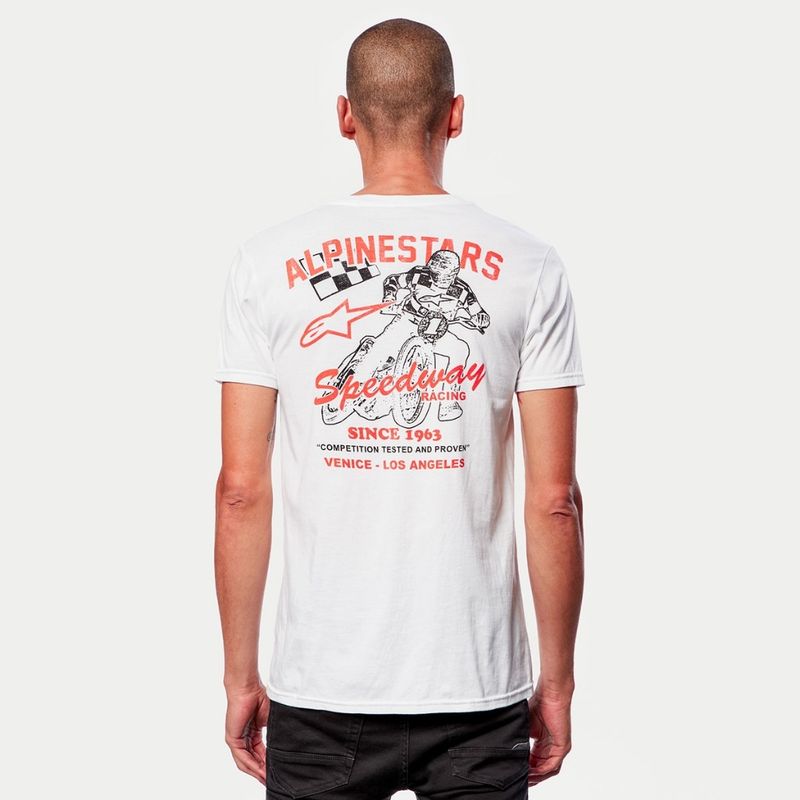 Playera Alpinestars Speedway - Blanco